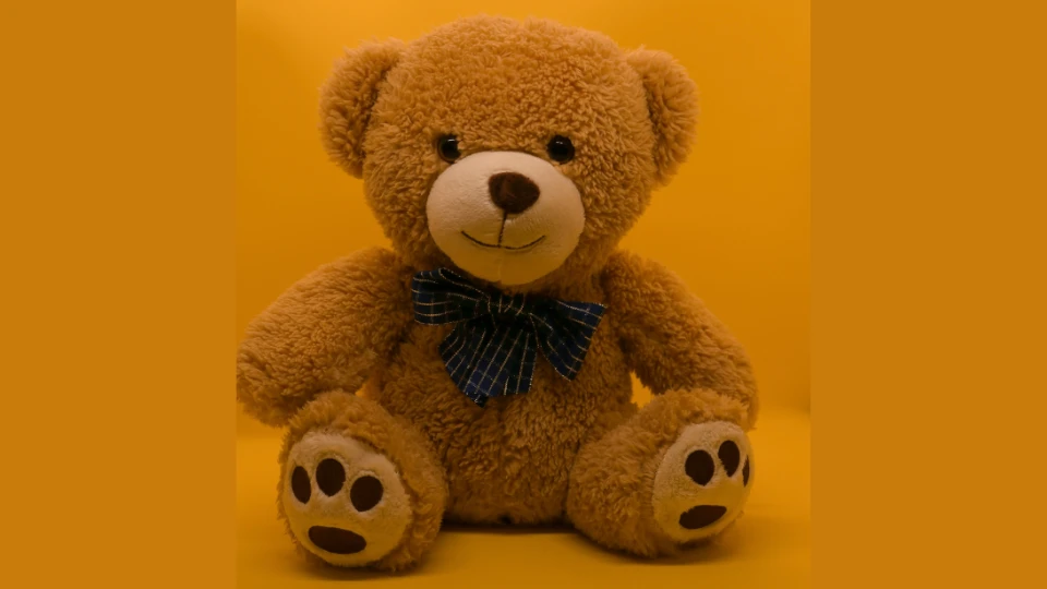 HUG 'n' FEEL 3ft Giant Yellow Teddy Bear Plush Toy