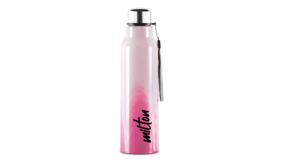 Steel Marble Water Bottle Milton Elegant Durable Hydration Solution