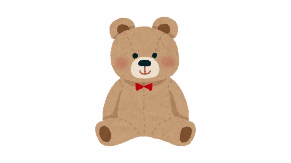 Toy Standing Teddy Bear Plush – Ideal Soft Toy for Kids & Babies